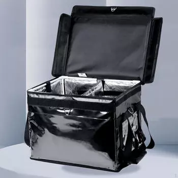 Изотермический рюкзак-бокс для доставки Утолщенный Прочный с карманами Пицца Еда With Bracket