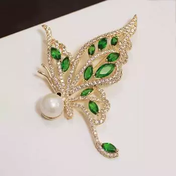 Изящная брошь-бабочка, высококачественный женский нишевый дизайн, универсальный свитер с насекомыми, булавка Temperament, аксессуары для костюма