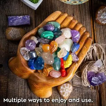 Изящная фруктовая тарелка ручной работы «Рука Будды», декоративная гладкая деревянная подставка для дисплея, резной хрустальный поднос для дисплея, домашний декор