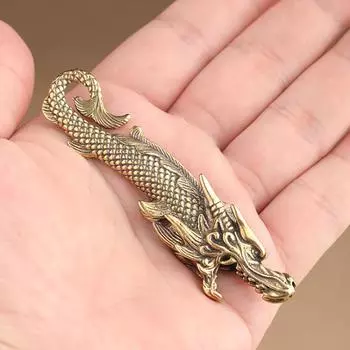 Изящная китайская открывалка для бутылок в виде рыбы-дракона означает удачу для кухонных принадлежностей, гаджетов, брелок-открывашка для пива, креативный дизайн Onesize