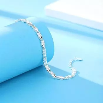 Изящные браслеты из стерлингового серебра 925 пробы с сердцем и клевером для женщин, ювелирные изделия для свадебной вечеринки, модные благородные рождественские подарки