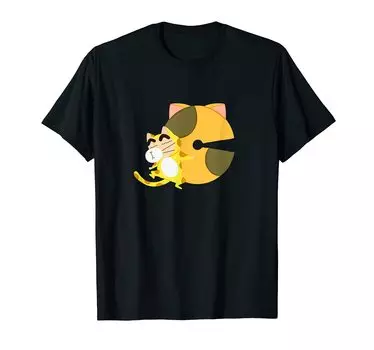 ИЗУЧЕНИЕ МЕЛКОВ ОТ А ДО Я Шин-тян ВЕСЕЛЬЕ! ВЕСЕЛЬЕ! Футболка с буквой «С» чёрный