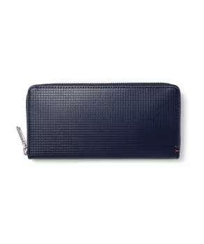 Izuit Long Wallet Round Zipper Box Type Coin Purse Card Tier 19 Tool Wallet Con [IS/IT]