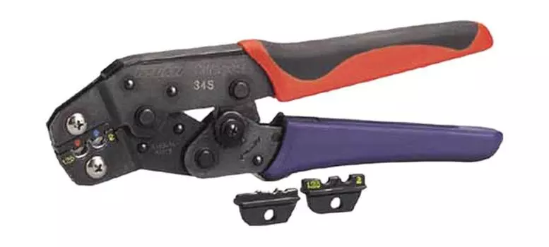 Izumi Tool 34S with die for terminals insulated/bare