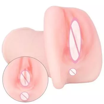 Известная обратная модель куклы-куклы с двухканальным женским и мужским устройством для мастурбации 17cm