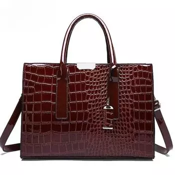 Известные брендовые женские сумки высокого качества в полоску из крокодиловой кожи, дизайнерская сумка через плечо для женщин, сумка-тоут