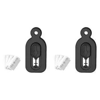 Извлекаемый магнитный инструмент для резки хлеба, хромого теста, инструмент для резки закваски (черный)