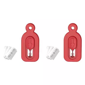 Извлекаемый магнитный инструмент для резки хлеба, хромого теста, инструмент для резки закваски (красный)