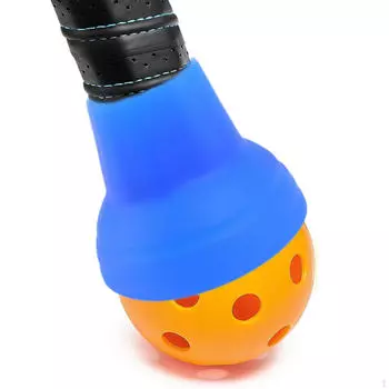 Извлекатель мячей Pickleball крепится к универсальному основанию Paddle Bottom без наклона