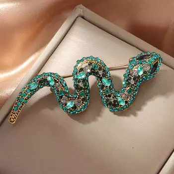 Изысканная брошь в виде змеи со знаком зодиака, простые булавки на лацкан для женщин и мужчин, элегантная мода, темперамент, корсаж, ювелирные изделия, аксессуары, подарки A5
