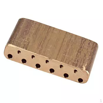 Изысканная латунная гитара бридж основание тремоло блок для Strat ST Electric DIY