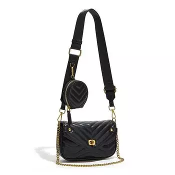 Изысканная маленькая квадратная сумка с нулевым кошельком для женщин, роскошная сумка через плечо, высококачественная сумка через плечо, новая мода