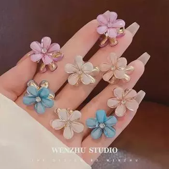 Изысканная мини-заколка для волос в виде головы принцессы - симпатичная высококачественная шпилька для боковых челок