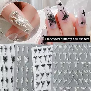 Изысканная наклейка для маникюра Easy Paste, привлекательная своими руками B