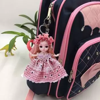 Изысканная подвеска-сумка, мини-кукла для девочек, развлекательная имитация подвески принцессы, подарок F