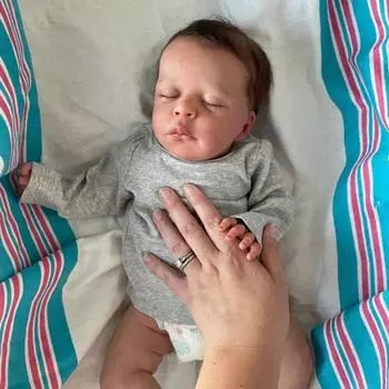 Изысканная ручная работа, 3D расписанная кукла-перерождение, кровеносные сосуды и вены, мягкая хлопковая имитация тела, милая кукла с закрытыми глазами, игрушки для детей