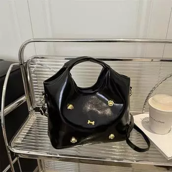 Изысканная сумка с высокой текстурой 2025 года, весна-лето, хлебная собака, высококачественная женская сумка Xiangtote