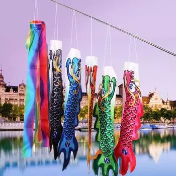 Изысканная ткань, прочный яркий привлекательный ветроуказатель с изображением дракона, флаг для ветроуказателя 70 cm чёрный