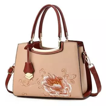 Изысканная вышитая женская сумка высокого качества, женские сумки-мессенджеры через плечо, дизайнерские сумки, женские брендовые сумки через плечо