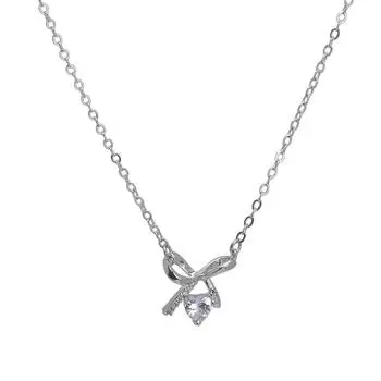 Изысканное ожерелье с подвеской в виде бабочки из циркония для женщин, модный легкий роскошный нишевый дизайн, аксессуары для ключей, цепочка