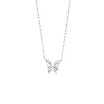 Изысканное ожерелье в виде бабочки, женственный стиль, универсальный и уникальный дизайн, милая цепочка-воротник