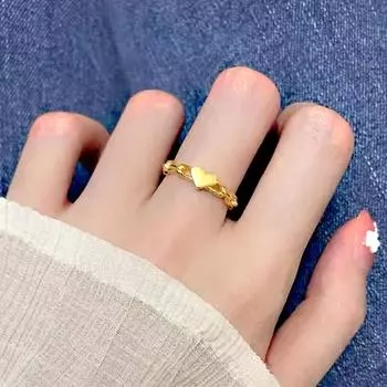 Изысканное простое регулируемое высококачественное открывающееся кольцо-цветок для женщин, креативное модное обручальное кольцо, ювелирные изделия для вечеринок, аксессуары, подарки A15