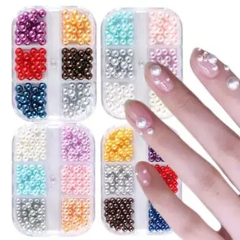 Изысканное украшение для ногтей. Яркий цвет. Практичный и привлекательный. C