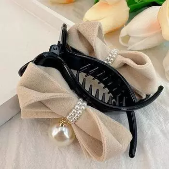 Изысканные аксессуары для волос в виде банта: Элегантная большая заколка для волос для женщин