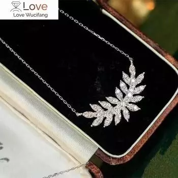 Изысканные блестящие хрустальные ожерелья, эстетичный женский кулон, нежные модные свадебные аксессуары, шикарный подарок, модные украшения