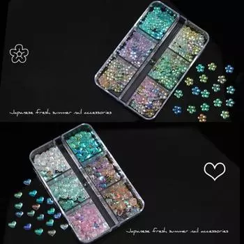 Изысканные блестящие многоцелевые украшения для ногтей 3D подвески украшения аксессуары для чехла для телефона Flower