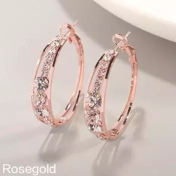 Изысканные европейские и американские модные женские ювелирные серьги, романтический подарок на День святого Валентина