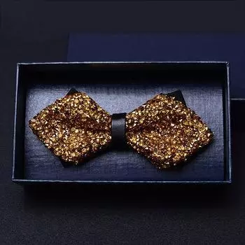 Изысканные галстуки-бабочки для мужчин, предварительно завязанные пайетками, элегантные мужские свадебные смокинги, аксессуары, подарки