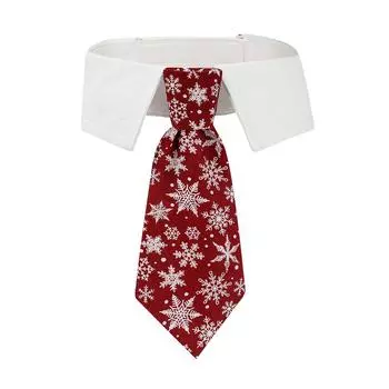 Изысканные галстуки для кошек и собак, моющиеся ошейники для домашних животных, банты для шеи для домашних животных, рождественский подарок для домашних животных Style A