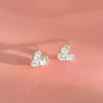 Изысканные и нежные серьги Love для женщин с легким роскошным и компактным дизайном