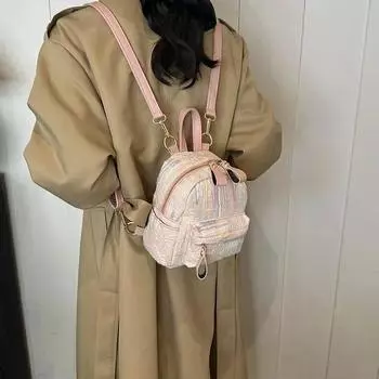 Изысканные красочные компактные модные рюкзаки с супер крутой индивидуальностью эксклюзивный дизайн женский осенний новый стиль