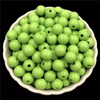 Изысканные поделки своими руками, свободные бусины, фурнитура, акрил, 6 мм, многоцветный, круглый, 200 шт., однотонный цвет, материал ручной работы для изготовления ювелирных изделий, ручные аксессуары 10