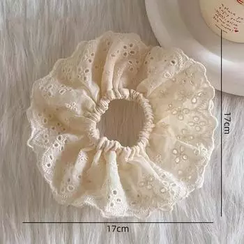 Изысканные резинки Лолита кружевные резинки для волос большие кружевные французские резинки для волос резинки для волос держатели для хвостиков повязки на голову аксессуары для волос