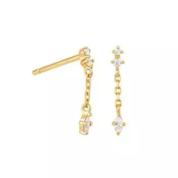 Изысканные романтические серьги-гвоздики из стерлингового серебра 925 пробы для женщин, белые, зеленые серьги с цирконием, ювелирные изделия, подарки