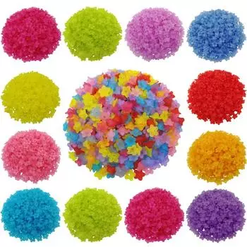 Изысканные шапочки для бусин 9x4 мм, матовый цветок, 200 шт., акриловые прозрачные модные ювелирные изделия, материал ручной работы, многоцветный, ручные аксессуары «сделай сам», аксессуары красный