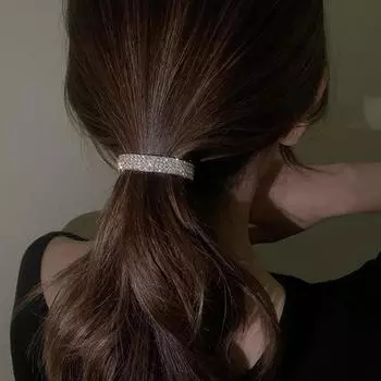 Изысканные шпильки для женщин, аксессуары для волос, заколки для волос в виде хвоста, головные уборы, заколки для волос серебряный