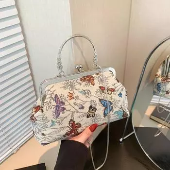 Изысканные сумки через плечо и через плечо с бабочкой, дизайнерские новые стильные ощущения роскоши, женские сумки в китайском стиле