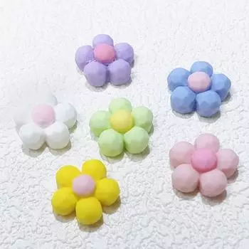 Изысканные украшения для ногтей Яркая цветная смола Легко наносится розовый