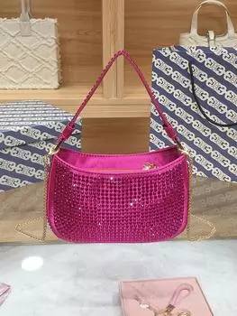 Изысканные высококачественные женские вечерние сумки со стразами 2024 года — сумки-мессенджеры с цепочкой