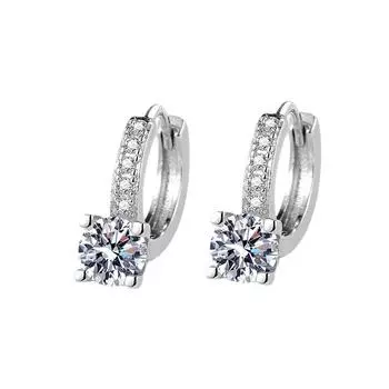 Изысканные женские серьги с головой быка Серьги с цирконом