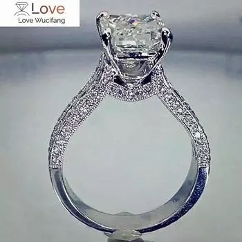 Изысканные женские стильные кольца для помолвки, нежный дизайн, ослепительные аксессуары из кристаллов CZ, модные женские украшения 7