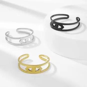 Изысканные золотые и серебряные открытые металлические модные кольца на пальцы ног белый