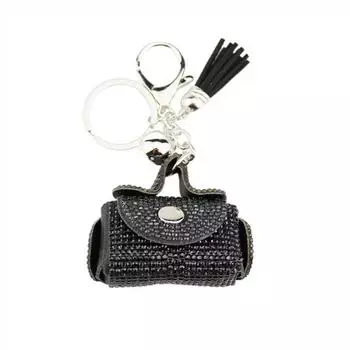 Изысканный брелок со стразами Брелок Кольца для ключей Блестящий Мини-подвеска в виде сумки Путешествия Style B2