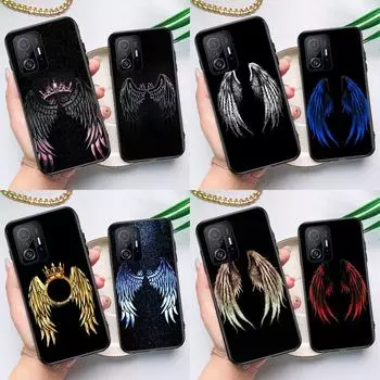 Изысканный чехол Wings для POCO F5 X5 X3 Pro X4 F4 GT F3 M5s C40 Чехол для Xiaomi 13 12 Lite 11T 12T Pro 12X Mi 12