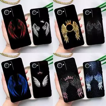 Изысканный чехол Wings для Realme C55 C33 C31 C35 C30 C11 C15 C25s C21Y GT Neo 5 3T 2T 8 9 10 11 Pro Plus Realme GT Neo 2T