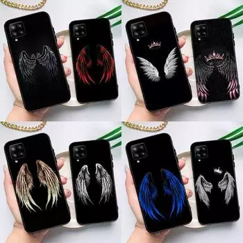 Изысканный чехол Wings для Samsung Galaxy A54 A34 A21S A12 A22 A32 A52 A72 A13 A33 A53 A73 A51 A71 A14 Чехол Samsung A51 4G